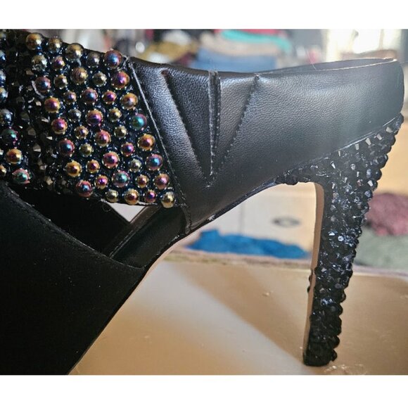 Calvin Klein Heeled Slides - Picture 8 of 15